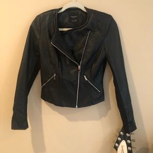 Faux leather jacket from Zara